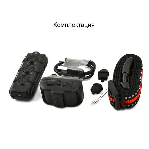 Електроошийник для собак дресирувальний c 3-ма великими кнопками DOBE DB61 для маленьких і середніх собак, червоний (100710) - фото 7