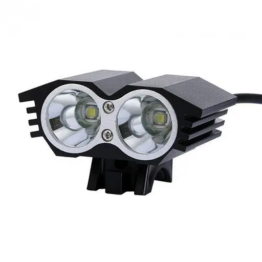 Велосипедний + налобний  ліхтар Сова F09-2T6 + ЗУ220В + 4х 18650 + 5 режимів - фото 5