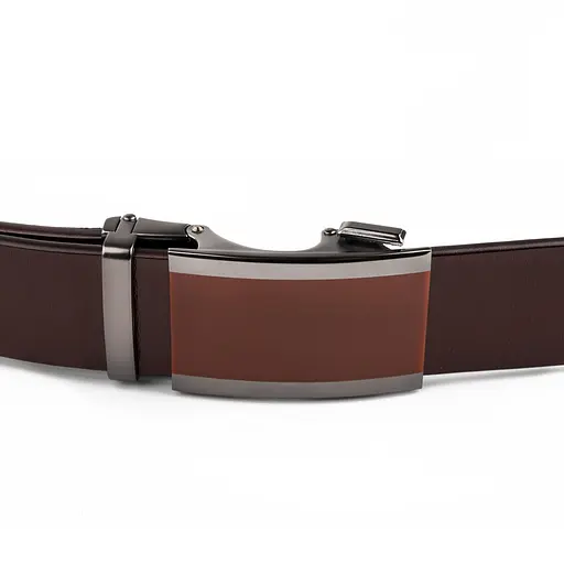 Ремінь шкіряний Vintage чоловічий 115х3,5 см acs0014828 - фото 4