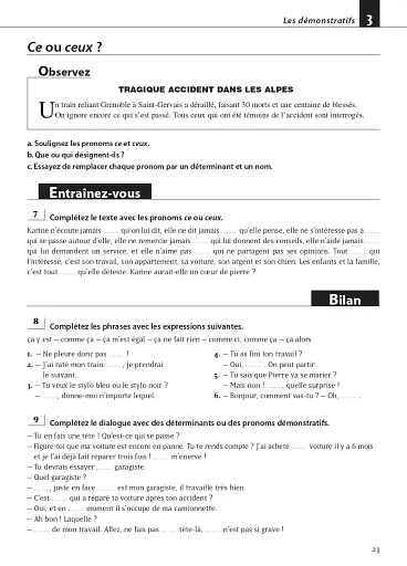 Les 500 Exercices de Grammaire Livre de l'eleve B1 + corriges - фото 15