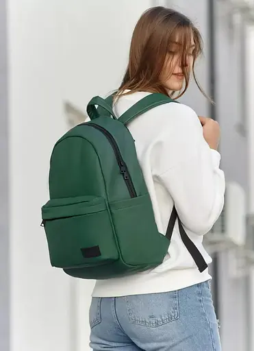 Женский рюкзак Sambag Zard LST зеленый 46 х 28 х 13 см (25018007) - фото 3