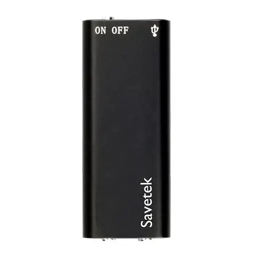 Мініатюрний диктофон з активацією голосом Savetek 200 (GS-R01s), 8 Гб, Mp3, VOX, 8 годин запису (100301)