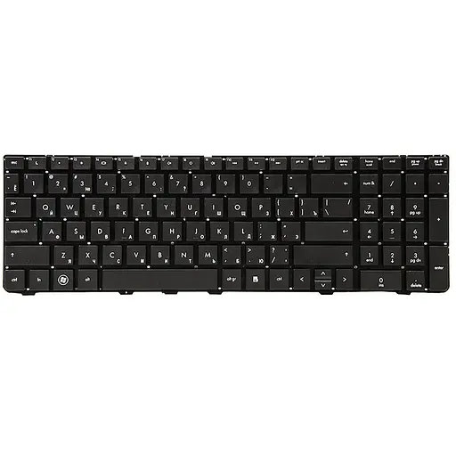 Клавіатура для ноутбука HP Probook 4530s, 4535s чорний, без фрейму