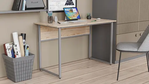 Комп'ютерний стіл Ferrum-decor Коді 75x140x60 сірий ДСП Дуб Сан-Марино 16мм (FRD-101674) - фото 5