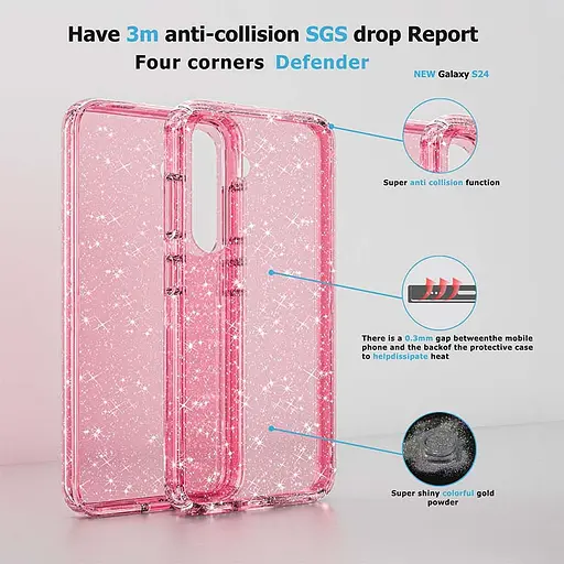 Чохол Epik TPU Nova для Samsung Galaxy A14 4G/5G Pink - фото 6