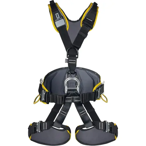 Страховочная система Singing Rock Expert 3D standart XL Черный/Желтый (1033-SR W0078DR05)