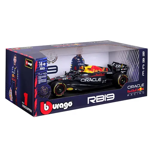 Автомодель Bburago Oracle Red Bull Racing RB19, 1:18 (18-18003 (#1)) - фото 5