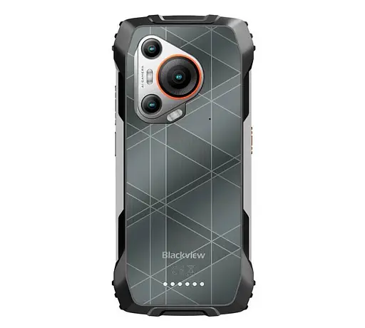 Смартфон Blackview BL7000 8/256ГБ черно оранжевый - фото 2