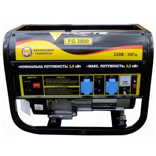 Генератор Forte FG3800 (3 кВт)