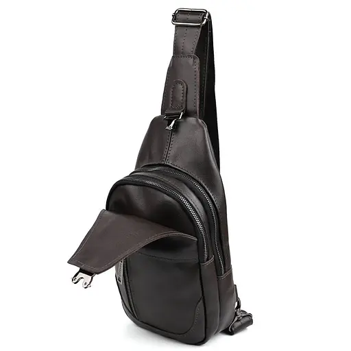 Кожаный мужской рюкзак TARWA 17х7х33,5 см sum0026638 - фото 6