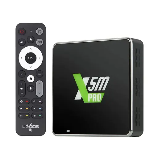 Смарт ТВ приставка Ugoos X5M Pro 4/32 Гб Smart TV Box Android 14