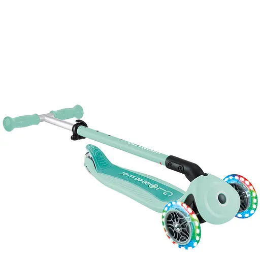 Самокат Globber Go Up Active Lights 360 колеса светятся до 20/50кг от 1 года мятный (749-206) - фото 17