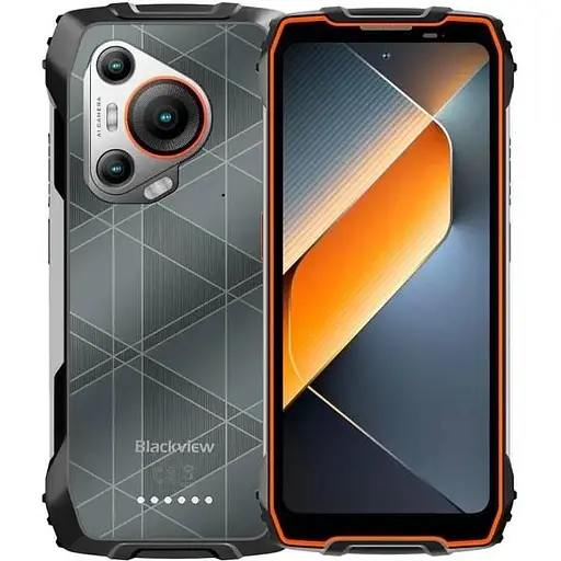 Смартфон Blackview BL7000 8/256ГБ черно оранжевый - фото 1