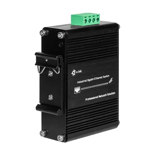 PoE-коммутатор 5-портовый E-LINK LNK-IMC104GP-SFP IN 12-48V (73-00126) - фото 5