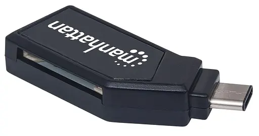 Картридер USB Type-C OTG microSD Manhattan 102001 - фото 7