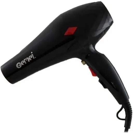Фен для сушіння та укладання волосся Gemei GM 1767 - фото 1