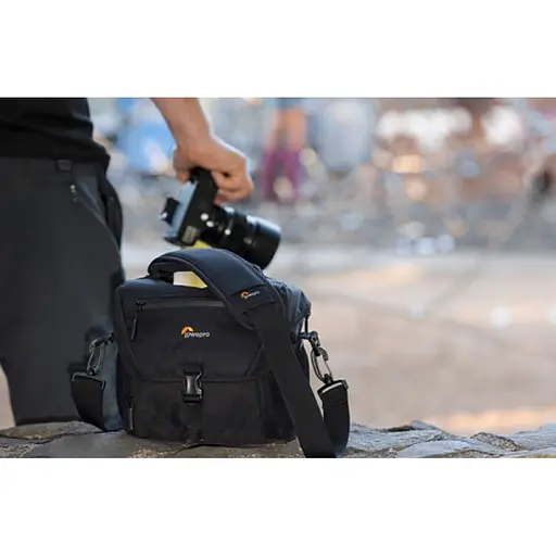 Сумка для фотоаппарата Lowepro Nova 170 AW II Black (LP37121-PWW) [135680] - фото 13
