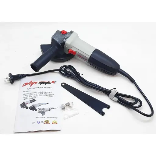 Болгарка шліфувальна кутова Луч Профі КШМЛ 125/1250 11000 об/хв 30412 - фото 4