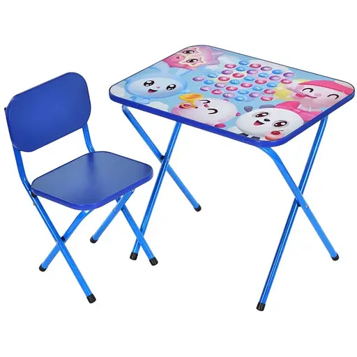 Детский столик складной со стульчиком Bambi M 5971-4 синий