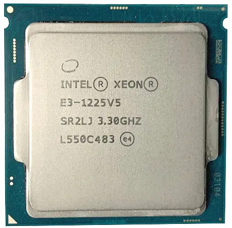 Процессор Intel Xeon e3 1225 v5 3.3-3.7 GHz, LGA1151 80W Б/У