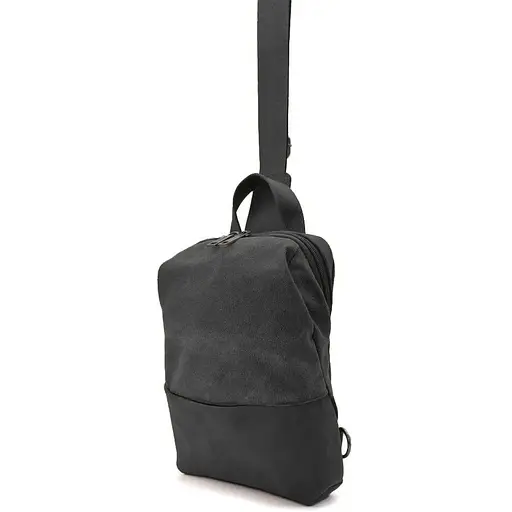 Кожаная сумка-слинг Tarwa 28х22х7 см sum0025531 - фото 1