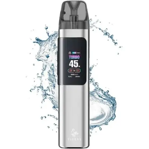 Под-система электронная сигарета Elf Bar ELFX Pro 45W Pod 1200mAh 3ml Kit Silver (17868) - фото 2