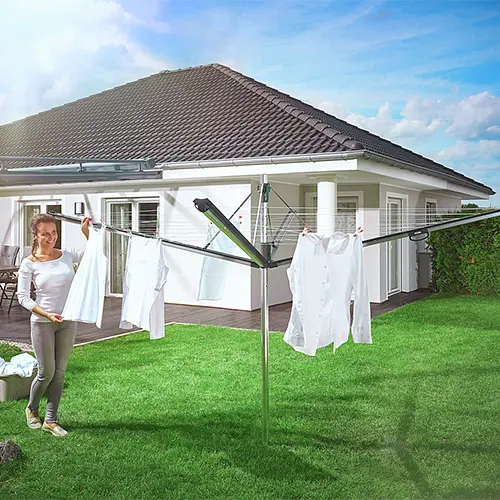 Каркас для сушіння білизни Leifheit LINOMATIC 600 Plus (85277) - фото 2