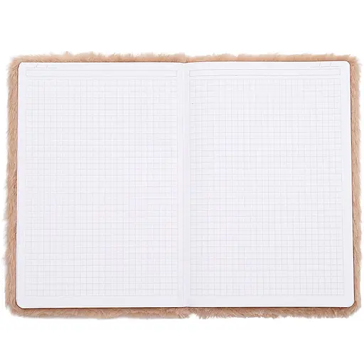 Блокнот плюшевый ZiBi Kids Line Capybara 3 А5 80 листов в клетку, дизайн в ассортименте (ZB.700017) - фото 6