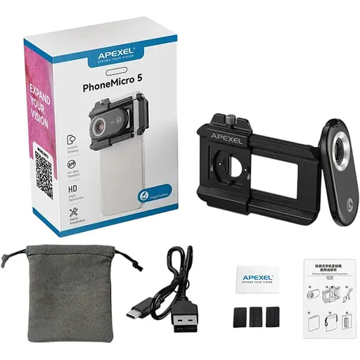 Мікроскоп для смартфона Apexel APL-MS200 [134382] - фото 2