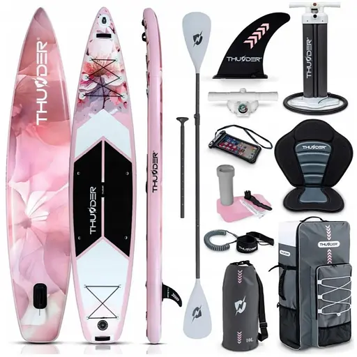 Надувная SUP доска THUNDER ROSEA 365 см с веслом - фото 1