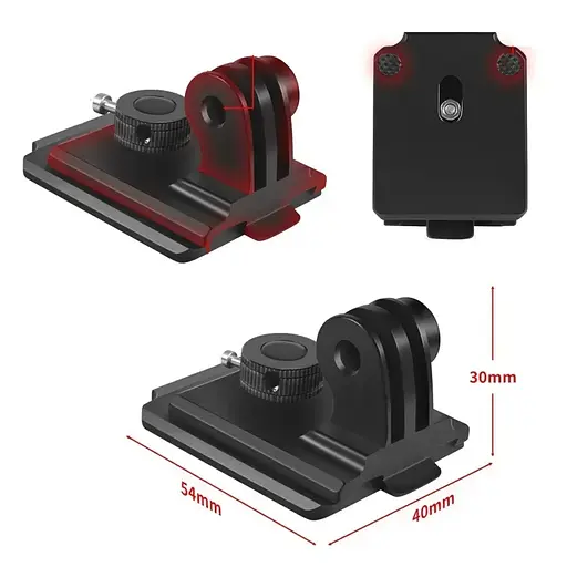 Универсальный NVG адаптер на шлем Nectronix M-40U для крепления экшн камер или приборов ночного видения - фото 5