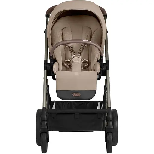 Коляска Cybex Balios S Lux TPE Almond Beige з бампером бежева (522005233) - фото 3