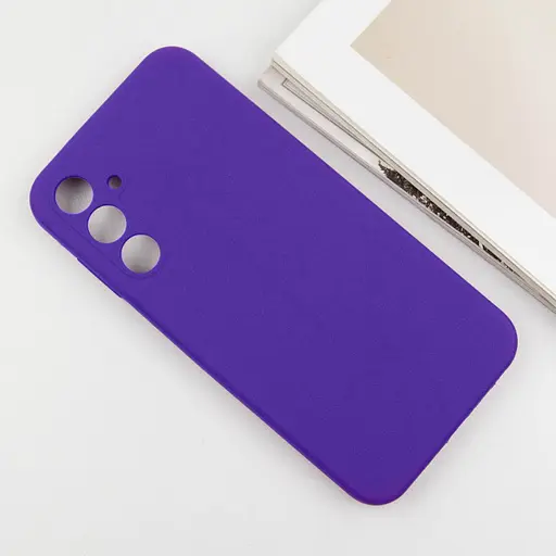 Чехол Lakshmi Silicone Cover Full Camera (AAA) для Samsung Galaxy A26 5G Фиолетовый / Amethyst - фото 5