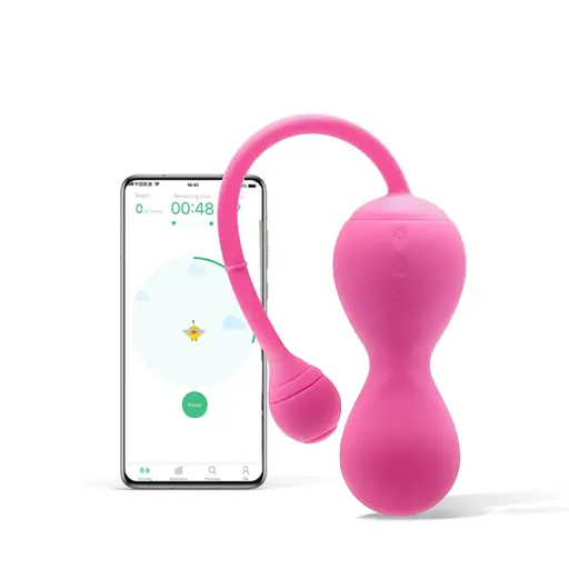 Вагинальные шарики Magic Motion Kegel v2, 8.4 см, розовый - фото 2