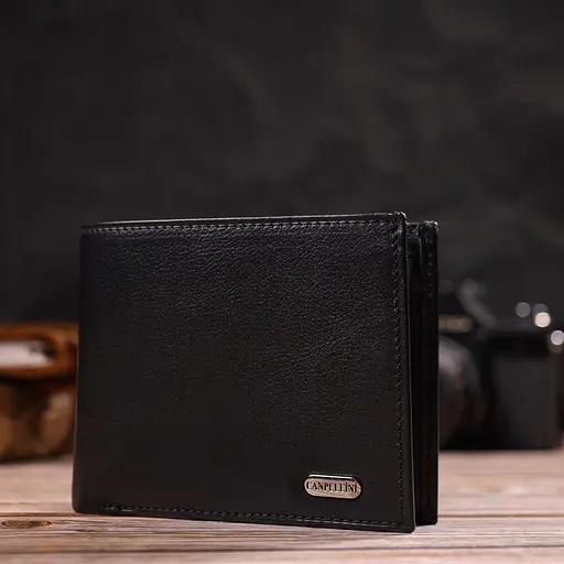 Мужской кожаный кошелек Canpellini 11.5х9.5х2 см acs0025678 - фото 6