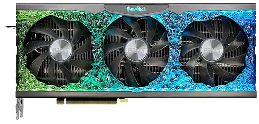 Відеокарта GeForce RTX 3070 8GB Palit GameRock OC (NE63070H19P2-1040G) Б/В