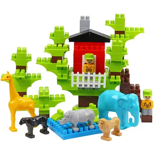 Детский набор конструктора Дом на дереве ТехноК 1089TXK 130 деталей - фото 1