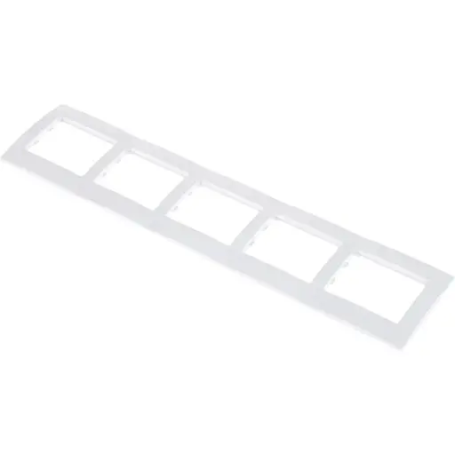 Рамка Brille для розетки VB-5F wh - фото 2