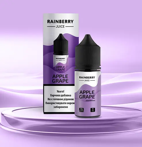Набор компонентов для самозамеса солевой заправки Flavorlab Rainberry Juice 30 мл Apple Grape Яблоко Виноград, 0-50 мг (17679) - фото 3