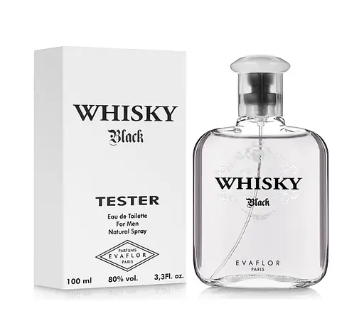 Оригинал Evaflor Whisky Black 100 мл ТЕСТЕР туалетная вода - фото 1