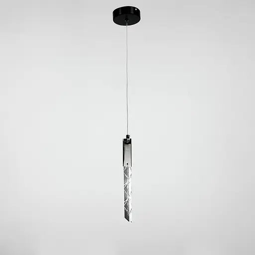 Подвес Icicle Style в черном корпусе | Line F | Арт. MJ153/1 BK - фото 6
