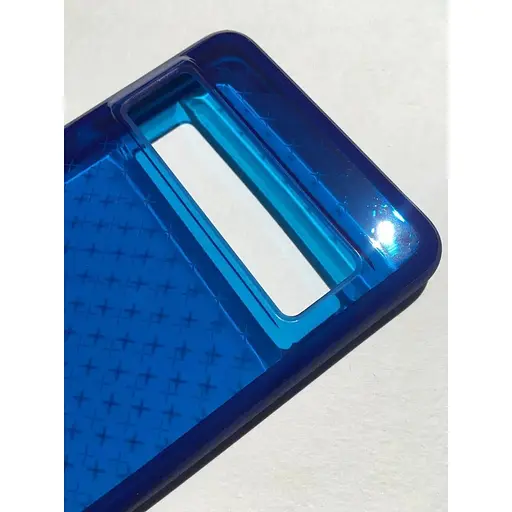 Оригинальный противоударный силиконовый чехол Tech21 Evo Check для Google Pixel 7 Pro (6.7") Blue (T21-9960) - фото 4