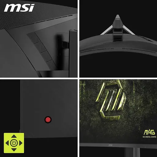 Монітор MSI 31.5" MAG 325CQPF-E18 Curved QHD VA 180Hz (9S6-3DC14H-201) - фото 3