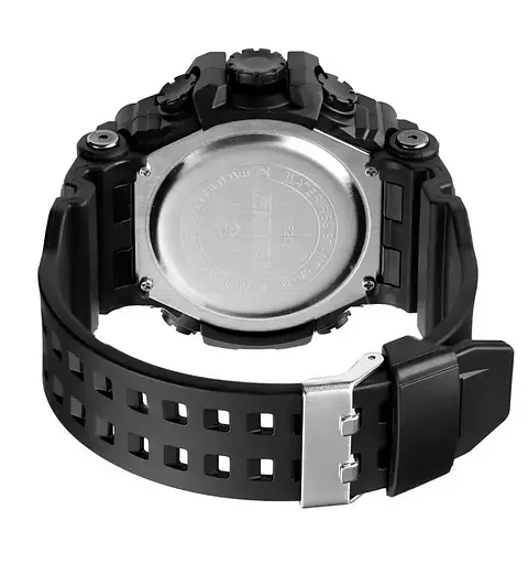 Чоловічий наручний годинник Skmei 1520 Чорний - фото 5