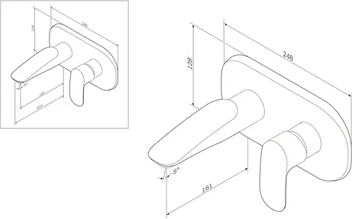 Змішувач для раковини AM.PM Sensation F3072200 - фото 7