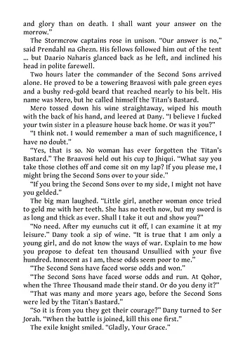 A Storm of Swords. Part 2. Blood and Gold - фото 7