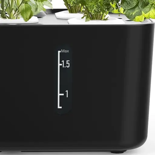 Вазон смарт Abis з автономною гідропонною системою Чорний (IGS-39B) - фото 3