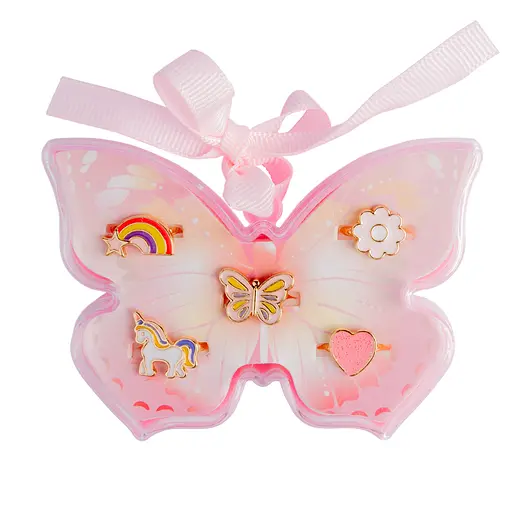 Набор кольца Мечтательные мотивы 5шт