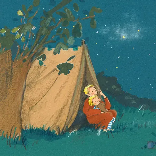 Ночівля Мімі в наметі - фото 8