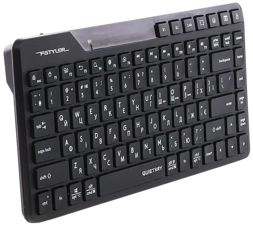 Клавіатура бездротова A4Tech FBK26C AS Black - фото 2